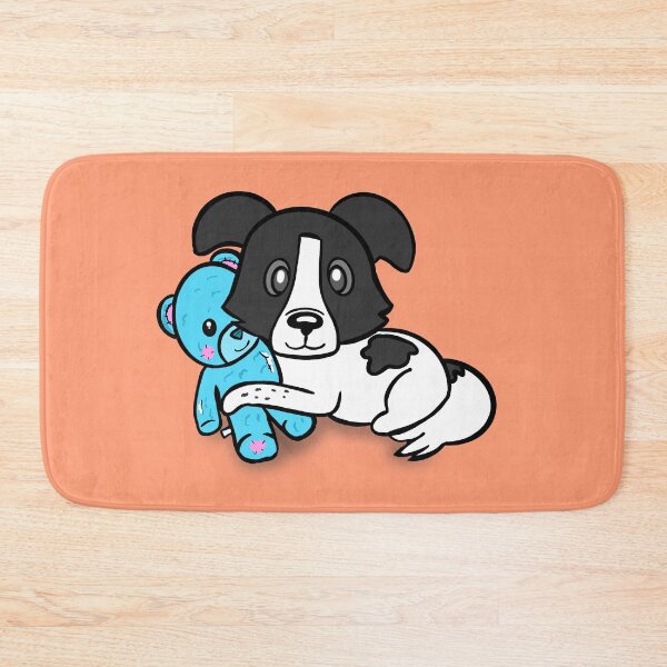 Item preview, Border Collie Dog Stuffed Bear Hug designed and sold by MollyTamolly.
