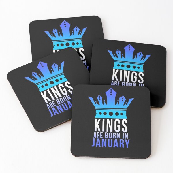 Item preview, Kings are born in January designed and sold by PGPshop.