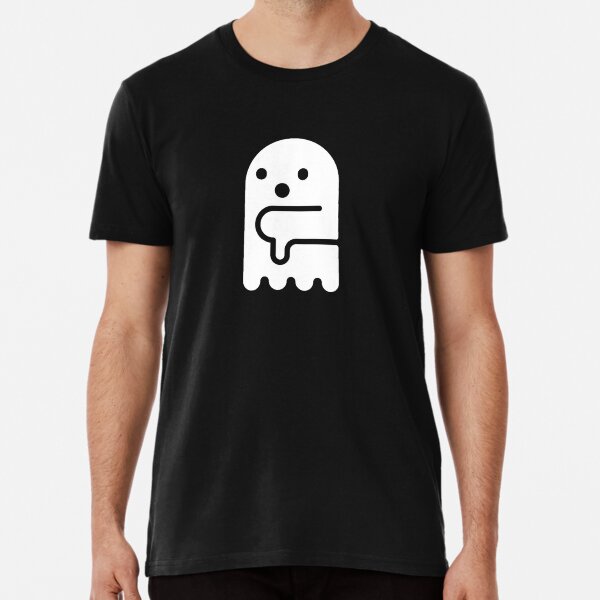 Booing Ghost of Disapproval (Brust) Premium T-Shirt