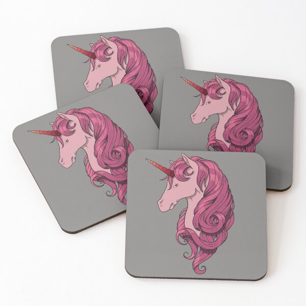 Item preview, pink unicorn designed and sold by mecreations.