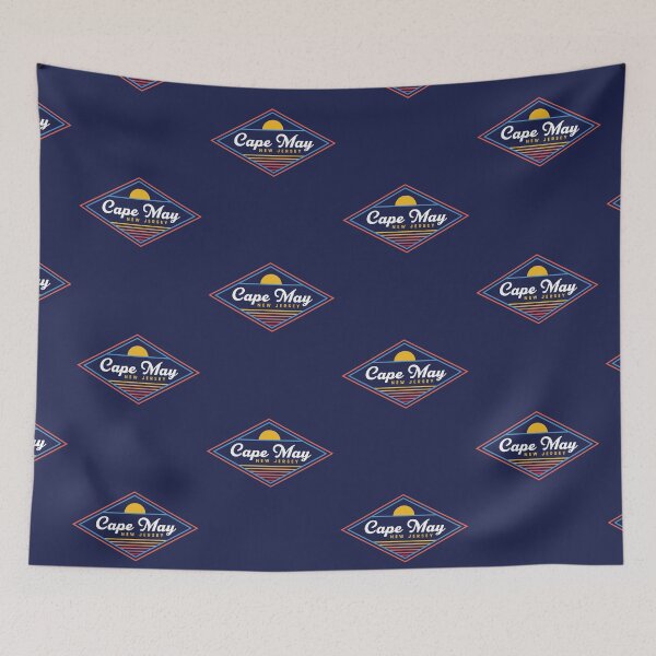Item preview, Cape May Diamond Retro Sunset Cape May NJ Family Vacation designed and sold by yelly123.