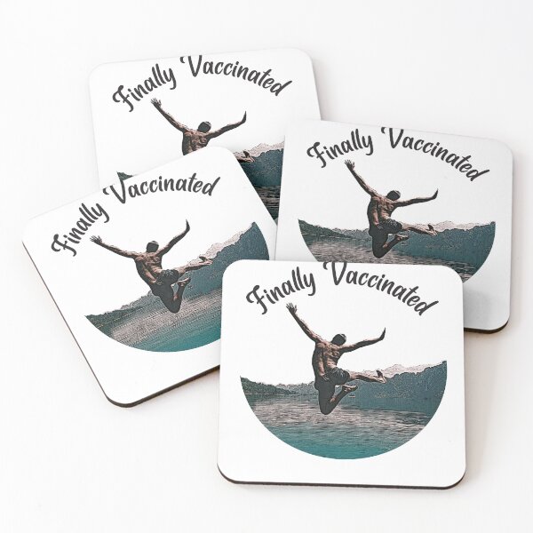 Item preview, Funny Finally Vaccinated designed and sold by MimsTees.