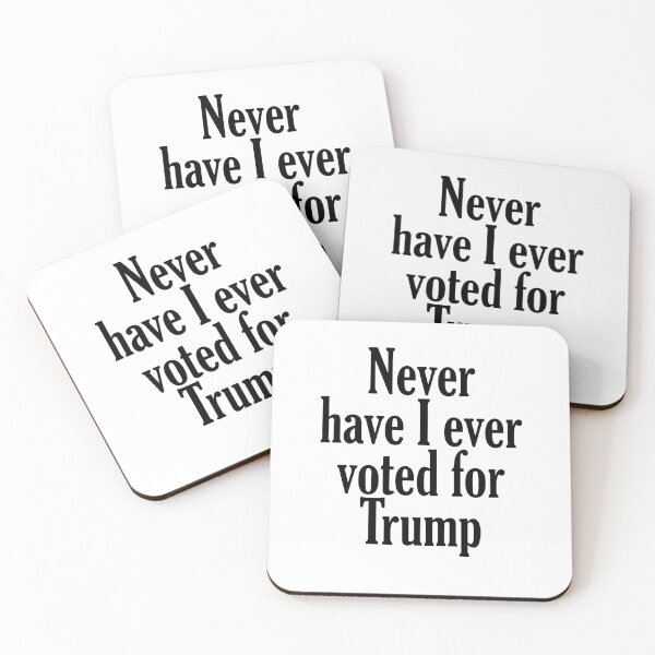 Item preview, never have I ever voted for trump designed and sold by virginiafall.