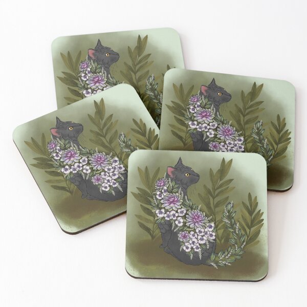 Item preview, Botanical Cat Illustration  designed and sold by Adrienne Brown.