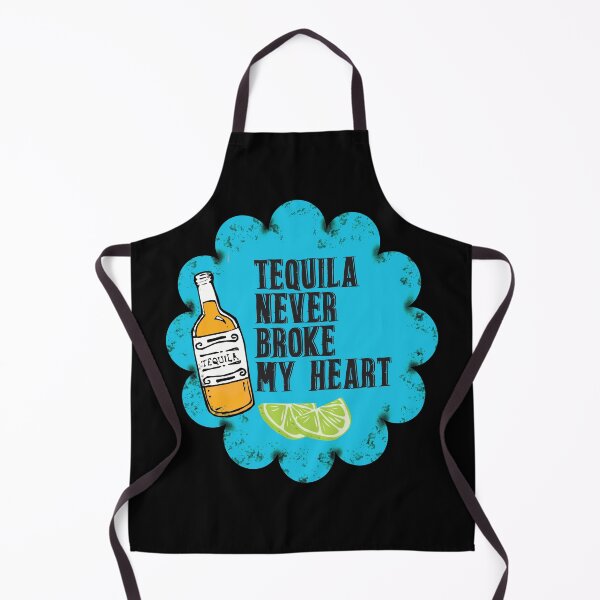Item preview, Tequila Never Broke My Heart. Black Print designed and sold by luvmhykdesigns.