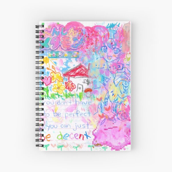 Weirdcore Spiral Notebooks for Sale