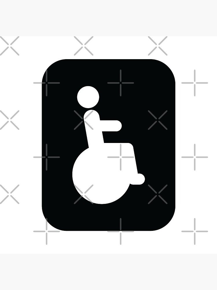 "Handicapped Restroom Sign, Bathroom Sign,Funny Bathroom,Toilet Sign
