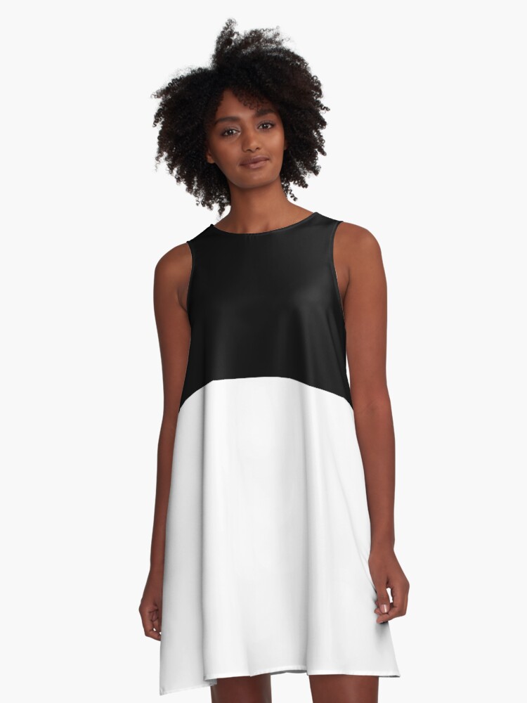 Color block 2025 a line dress