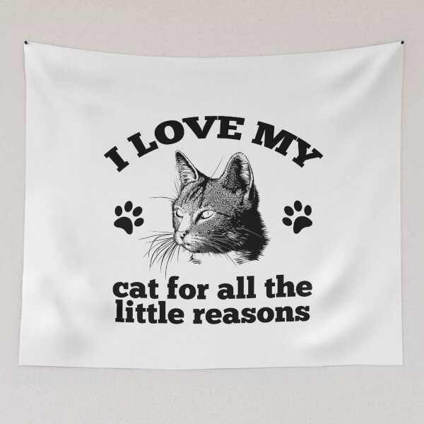 Item preview, i love my cat for all the little reasons designed and sold by uranus1store.