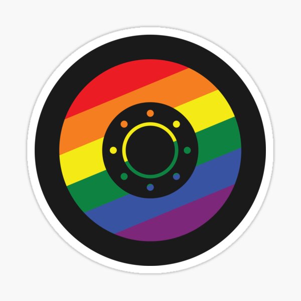 Gay Shield Sticker