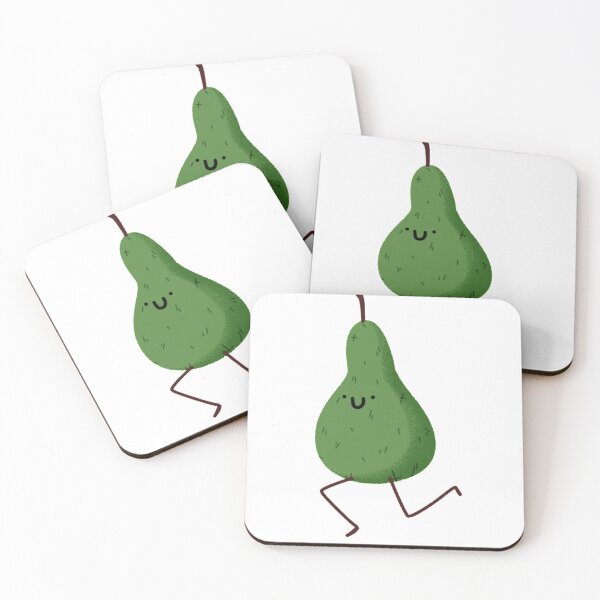 Item preview, Cute Pear character! designed and sold by kamalsart.
