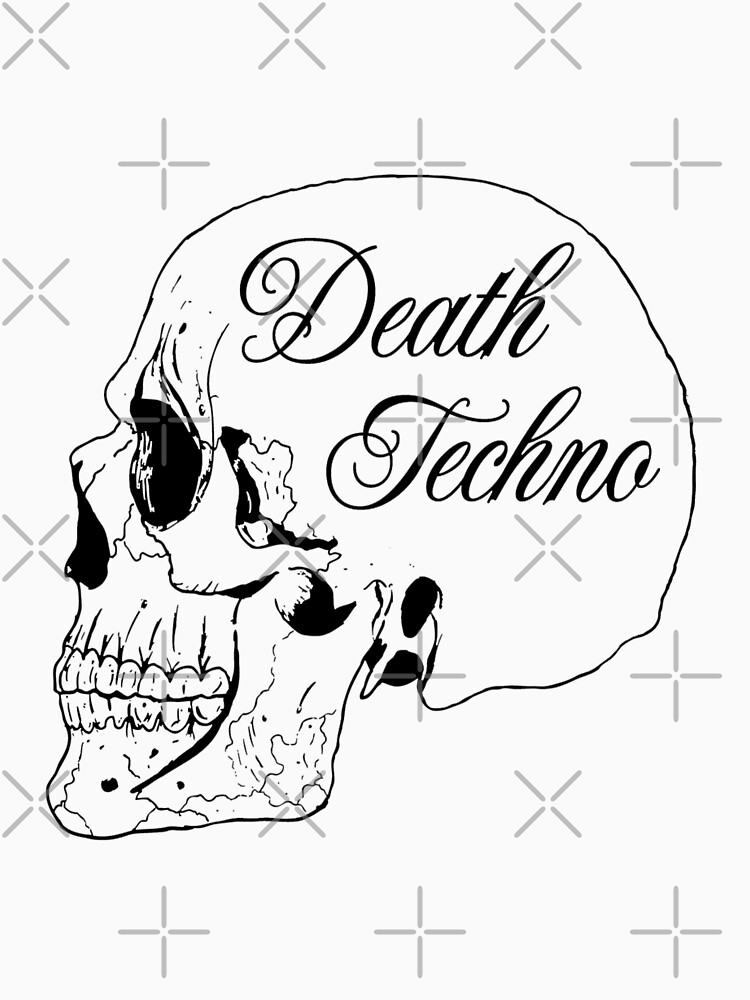 i_o death by techno shirt