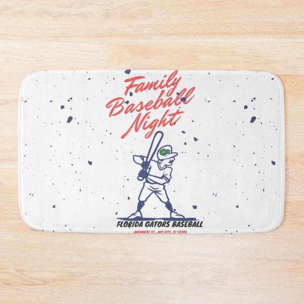 Aperçu de l'œuvre Conception de nuit de base-ball familiale-Florida Gator Baseball - créée et vendue par Red-ElYoubi.