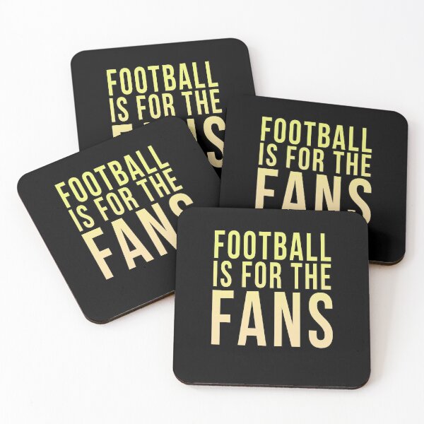Item preview, Football is for the Fans // Yellow designed and sold by PGPshop.