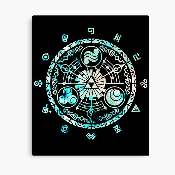 Item preview, zelda circle blue designed and sold by Mandeep68.