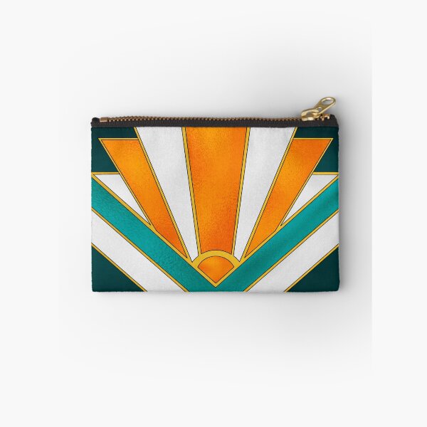 Item preview, Orange and green art deco designed and sold by MLD112.
