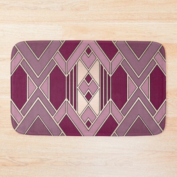 Item preview, Mauve and berry art deco designed and sold by MLD112.