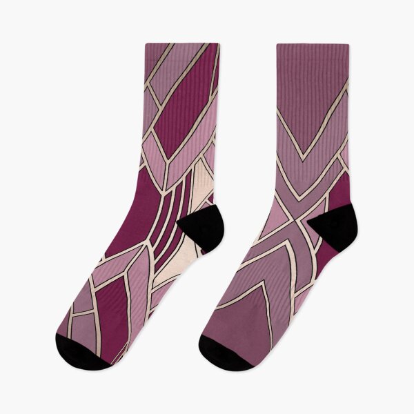 Item preview, Mauve and berry art deco designed and sold by MLD112.
