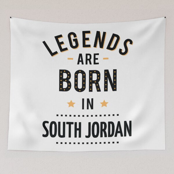 Item preview, Legends Are Born In South Jordan designed and sold by ProjectX23.