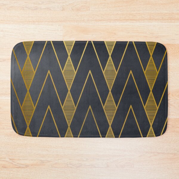 Item preview, Gray and gold art deco design designed and sold by MLD112.