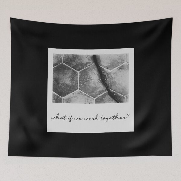 Item preview, Emotional Quote Red Floor B&W designed and sold by Josue Emilio Tavarez Santos.