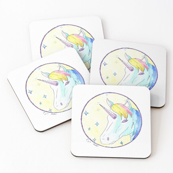 Item preview, Rainbow Unicorn designed and sold by PixieMoons.