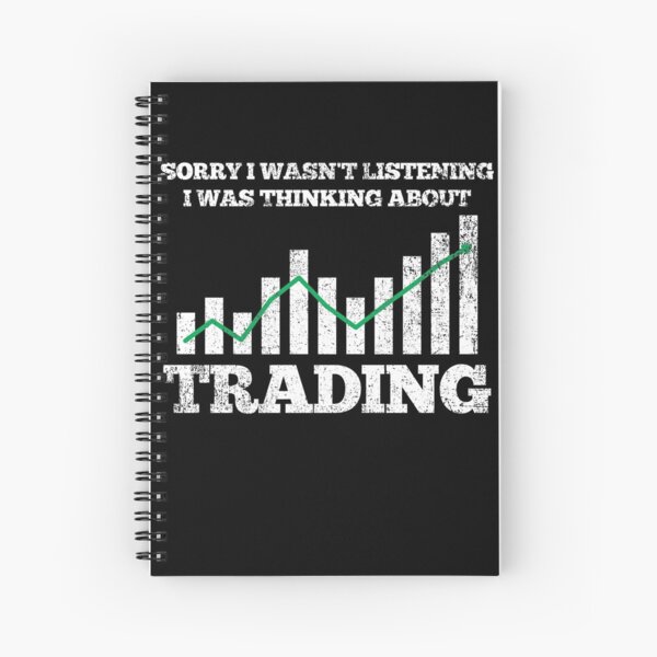 Stock Market Trader Trading Spiral Notebooks for Sale | Redbubble