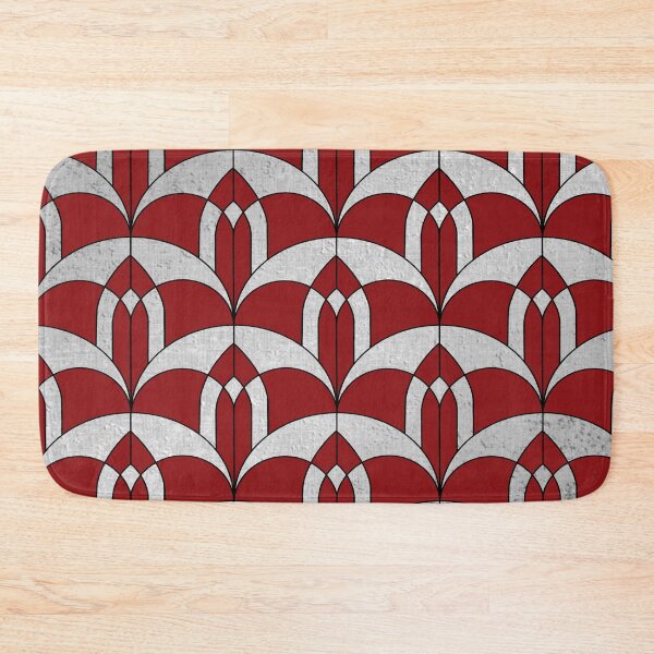 Item preview, Red and silver art deco designed and sold by MLD112.