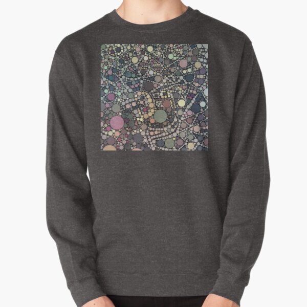 Subtle colors and trails Pullover Sweatshirt