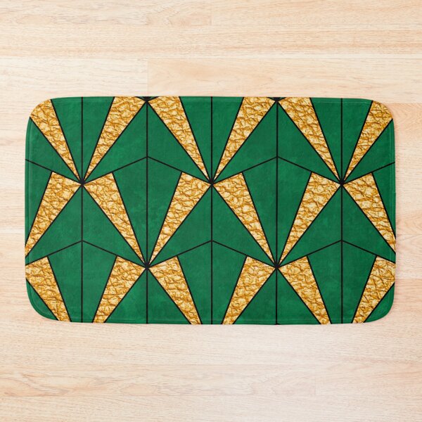 Item preview, Green and gold art deco designed and sold by MLD112.