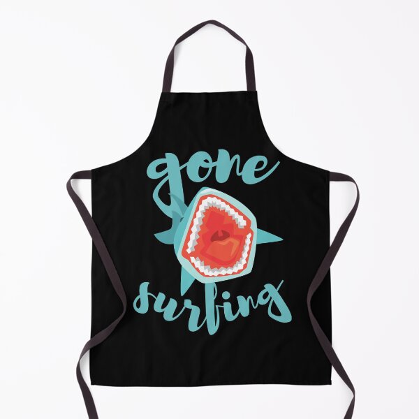 Item preview, Funny Gone Surfing Design Featuring Shark designed and sold by StormyMuse.