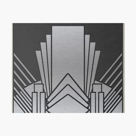 Item preview, Silver and black art deco designed and sold by MLD112.
