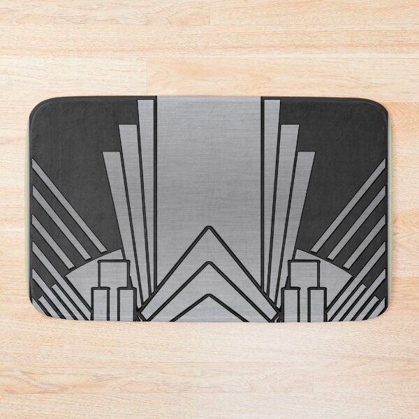 Item preview, Silver and black art deco designed and sold by MLD112.