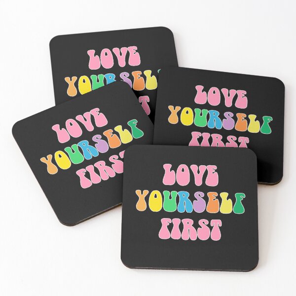 Item preview, Motivational Love Yourself First Quote Aesthetic Vintage Streetwear designed and sold by jemile.