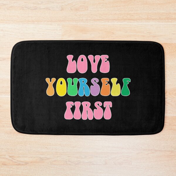 Item preview, Motivational Love Yourself First Quote Aesthetic Vintage Streetwear designed and sold by jemile.
