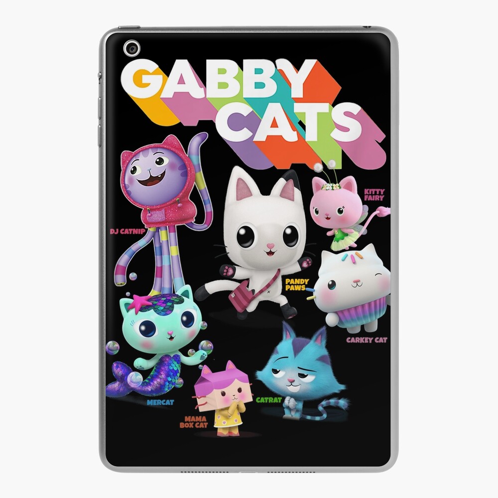 Funda y vinilo para iPad for Sale con la obra «Gabby Dollhouse completo  gatos» de carpio-708