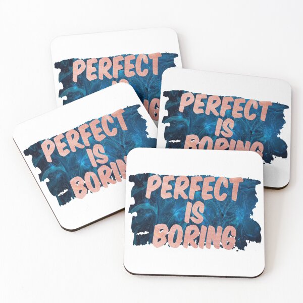 Item preview, perfect is boring  designed and sold by Rehaaam.
