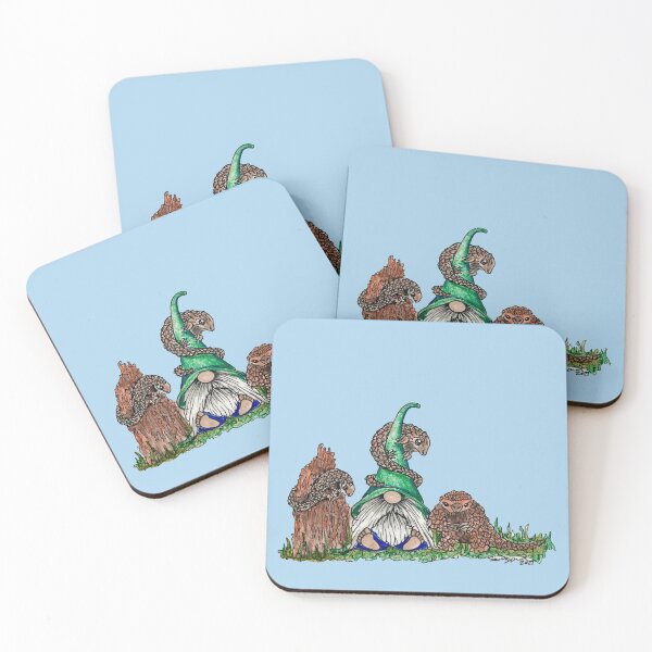 Item preview, Gnome chilin' with Pangolins designed and sold by SarahCD13.