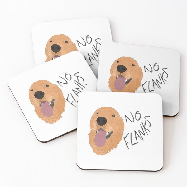 Item preview, no flanks - waylon the golden designed and sold by girlwithlatte.