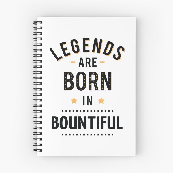 Item preview, Legends Are Born In Bountiful designed and sold by ProjectX23.