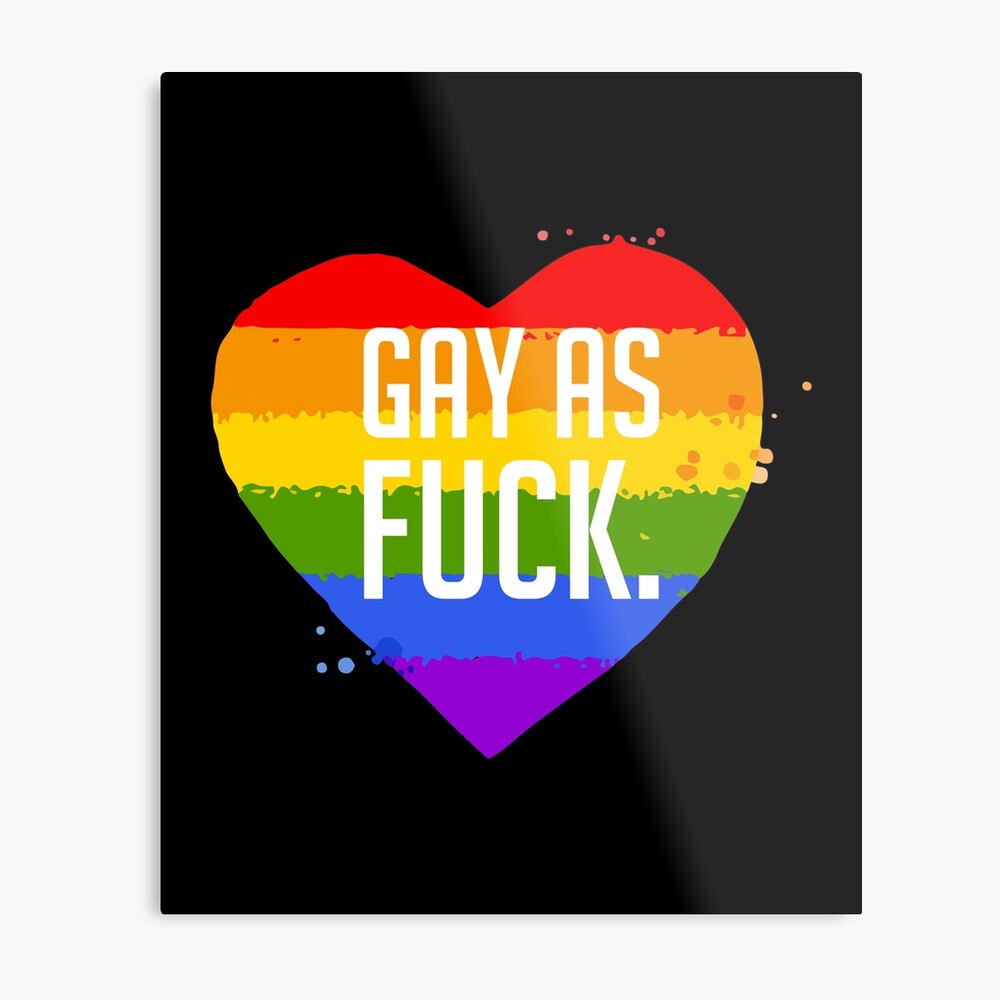 Gay As Fuck LGBTQ Pride Gift