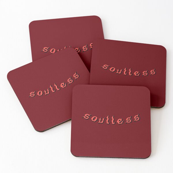 Item preview, Soulless edgy minimalist graphic red designed and sold by everything4eva.