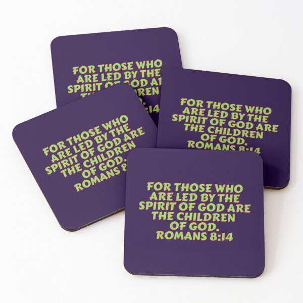 Item preview, Bible Verse Romans 8:14 designed and sold by Prayingwarrior.