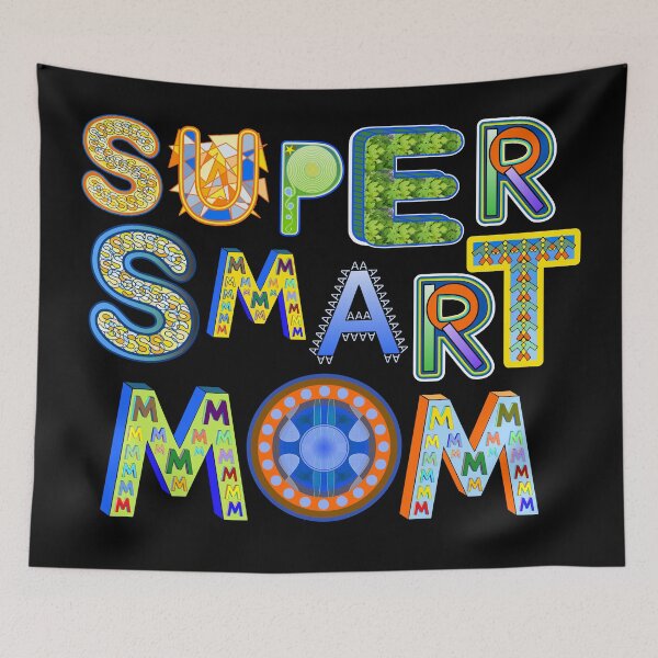 Item preview, Super Smart Mom designed and sold by artfulnotebook.