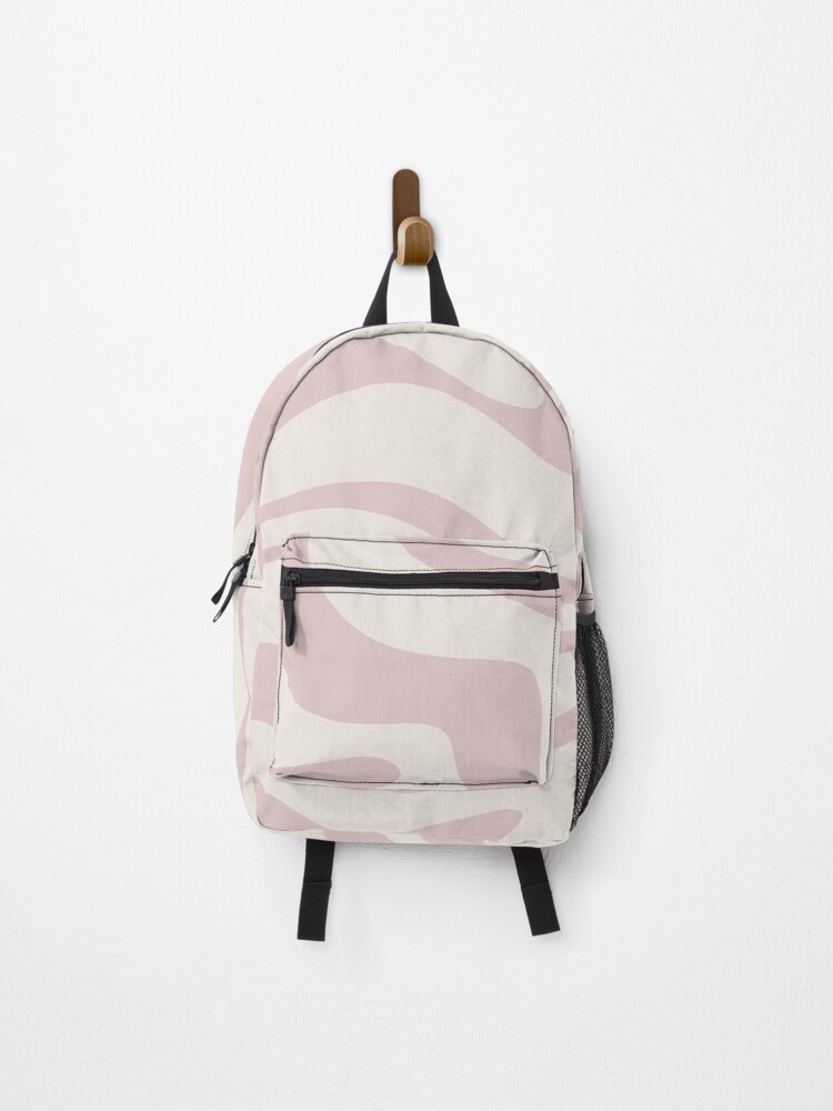 dusky pink backpack