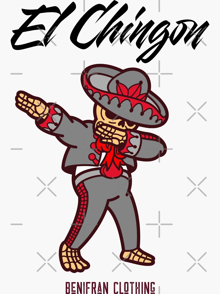 El Chingon-Charro Sticker for Sale by BeniFran