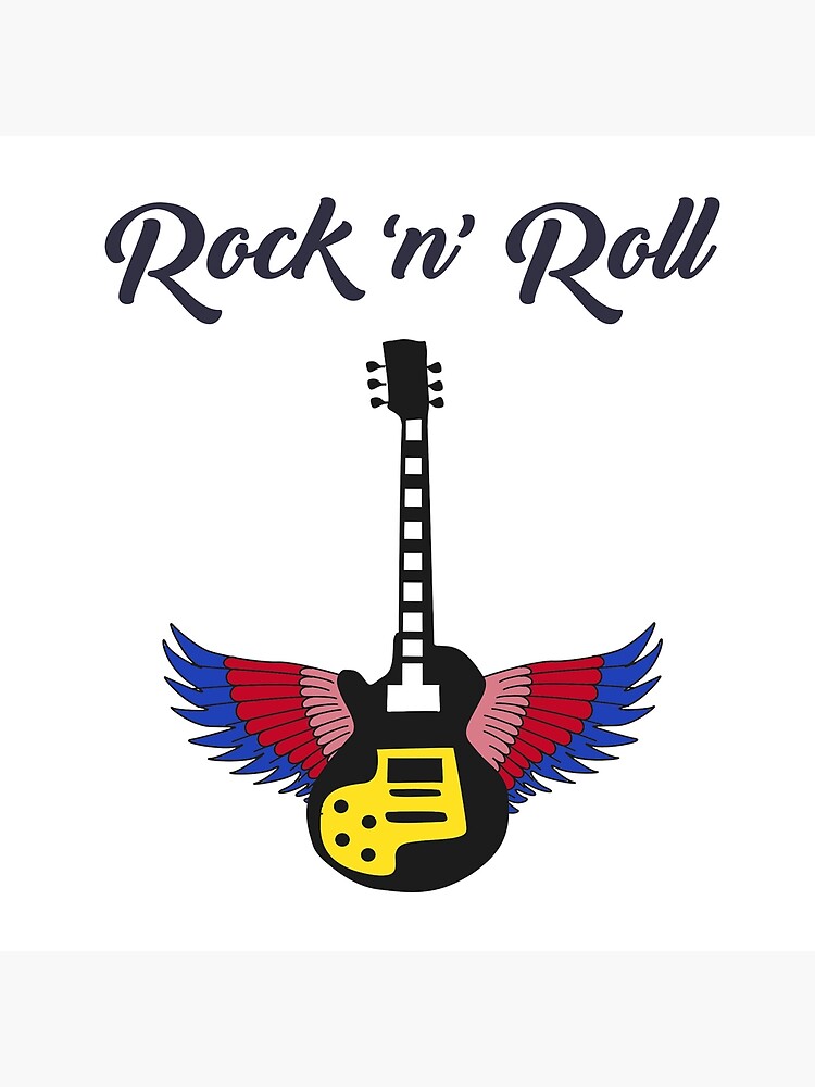 "Rock n roll baby" Poster for Sale by caroldesign4you Redbubble