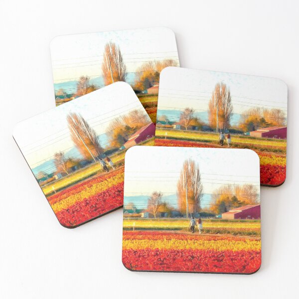 Item preview, Strolling Through Tulip Fields in Skagit Valley designed and sold by SeaChangeDesign.