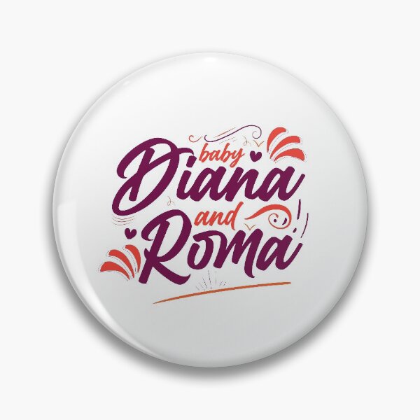 Item preview, Baby Diana and Roma, The Kids Diana Show designed and sold by graphic-genie.