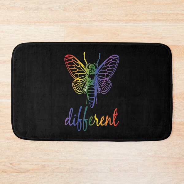Item preview, Bee Different. Rainbow Bee.  designed and sold by luvmhykdesigns.